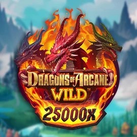 Dragons of Arcane Wild slot visual from Foxium available on ally-spins.gr