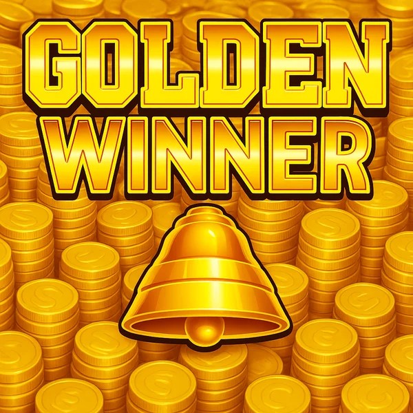 Golden Winner logo by Inspired Gaming at AllySpin Casino