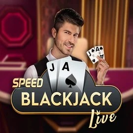 Speed Blackjack online game logo by Pragmatic Play on ally-spins.gr