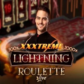 XXXtreme Lightning Roulette slot visual from Evolution available on ally-spins.gr